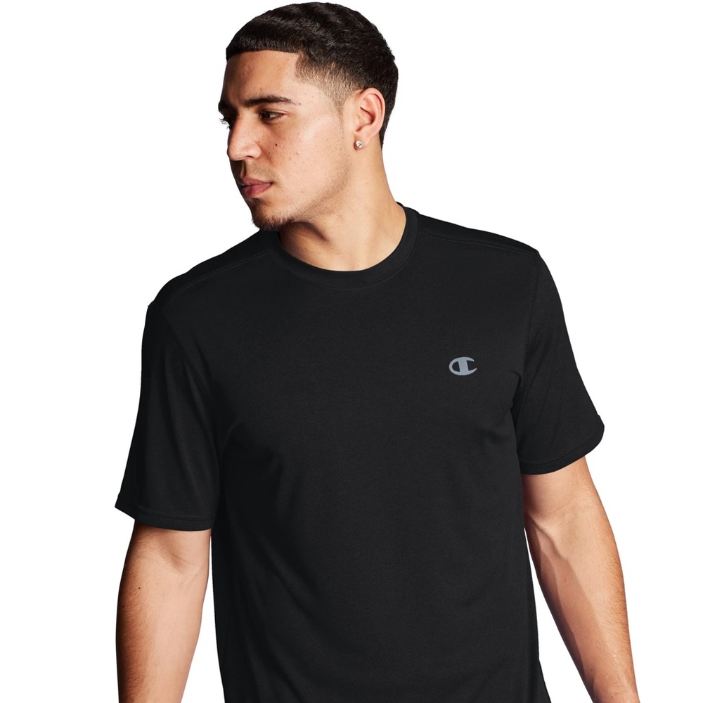 Champion Double Dry Tee, Black, size M